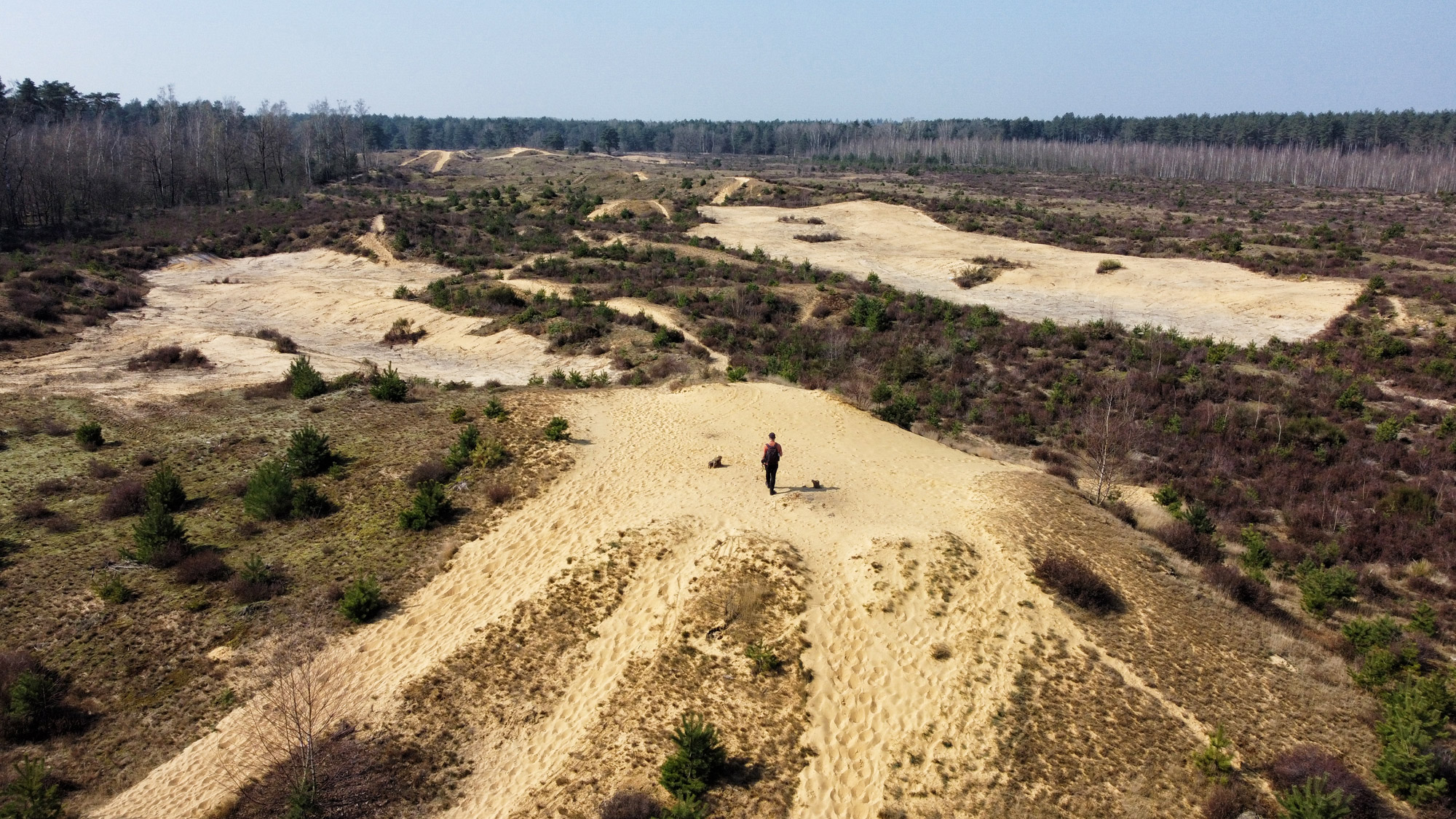 Wandelen in België - De Oudsberg - gele route