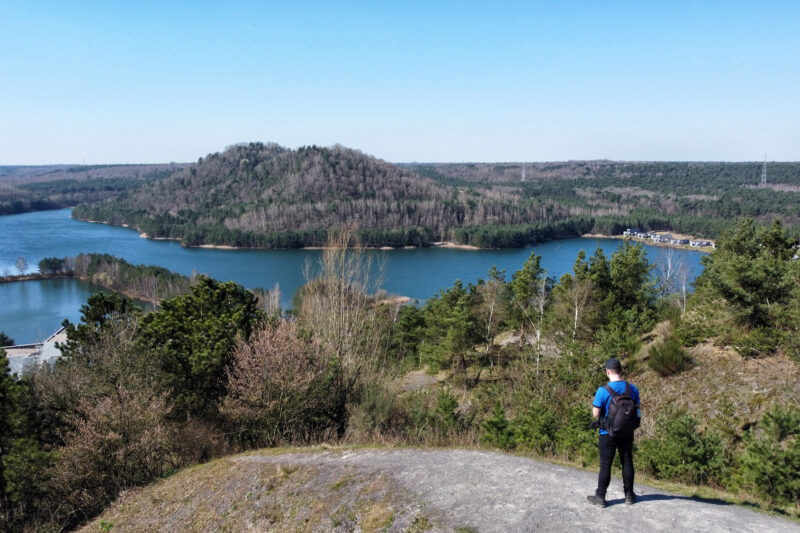 Wandelen in België - Nationaal Park Hoge Kempen aan Terhills - paarse route