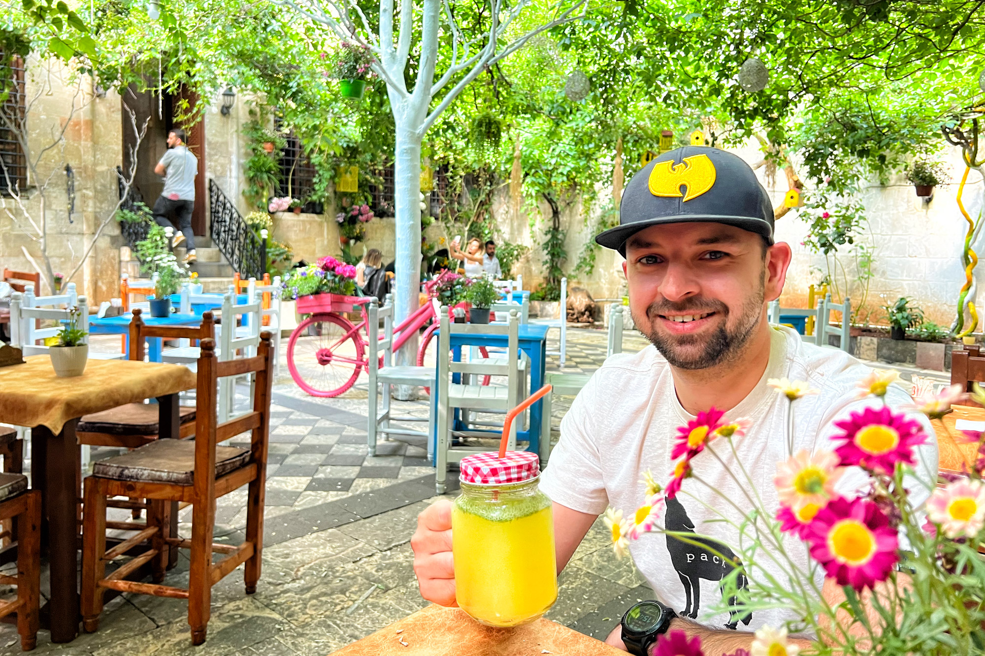 Doen in Gaziantep - Drankje doen bij Bağdat Cafe