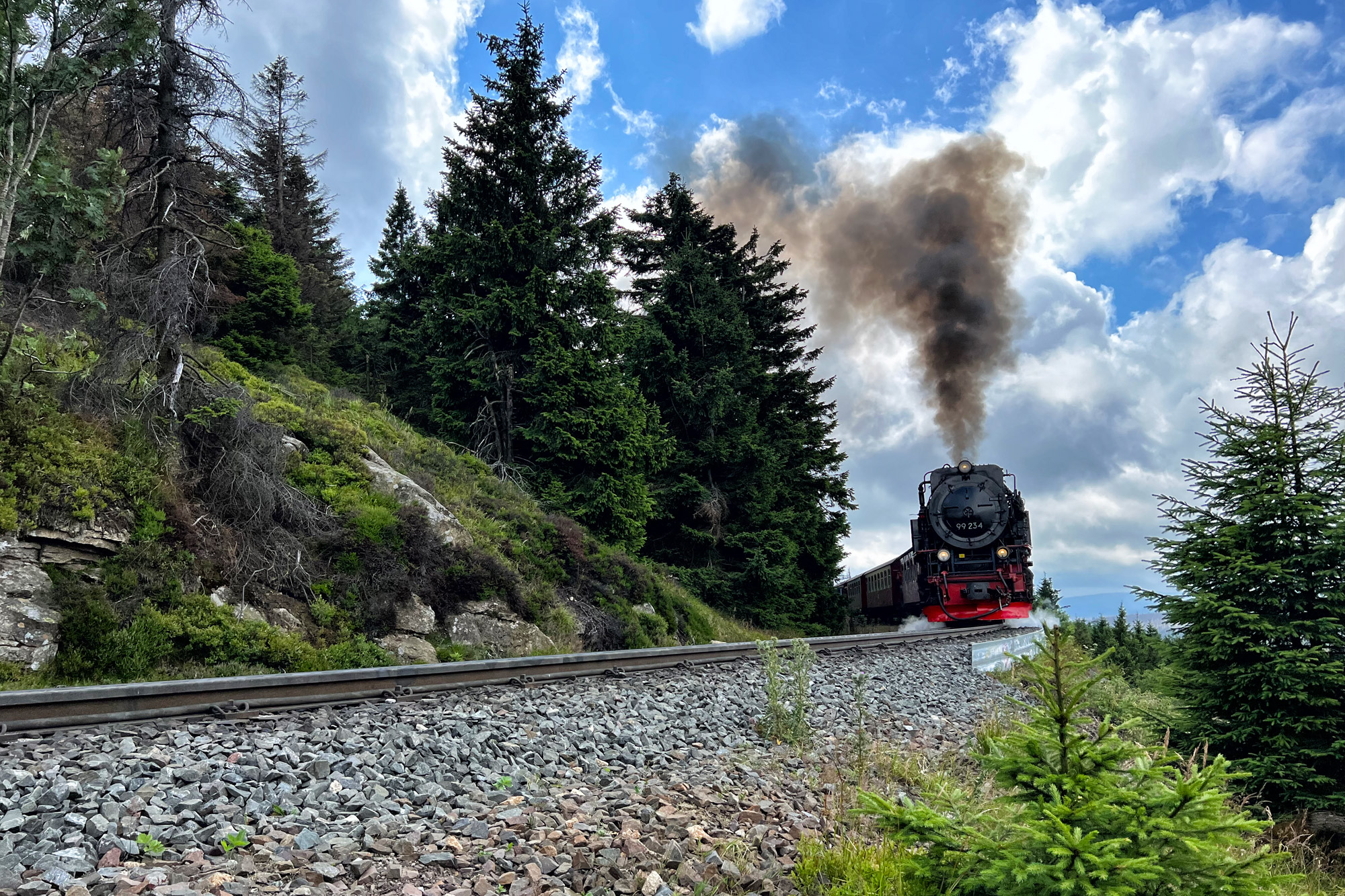 Harzer Grenzweg - Etappe: Brocken - Braunlage, Brockenbahn