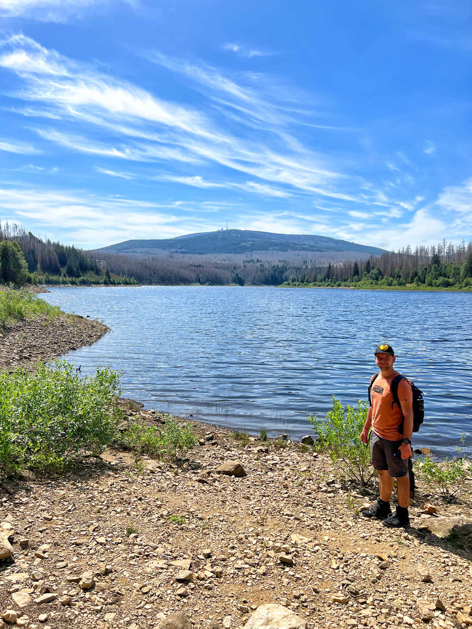 Harzer Grenzweg - Etappe: Ilsenburg - Brocken, Eckerstausee