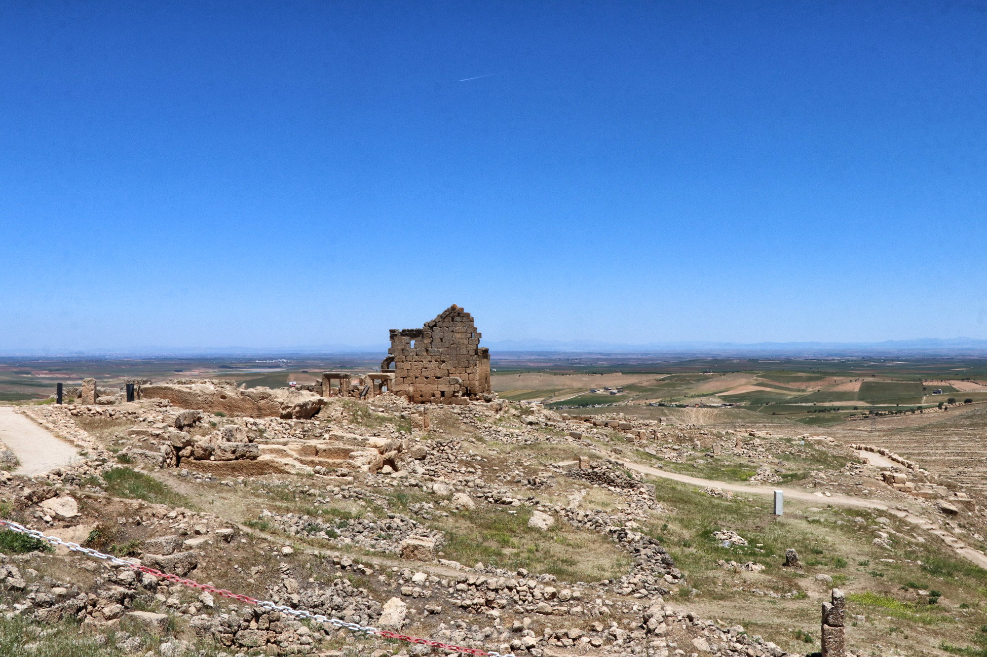 Zerzevan Kasteel in Zuidoost-Anatolië, Turkije