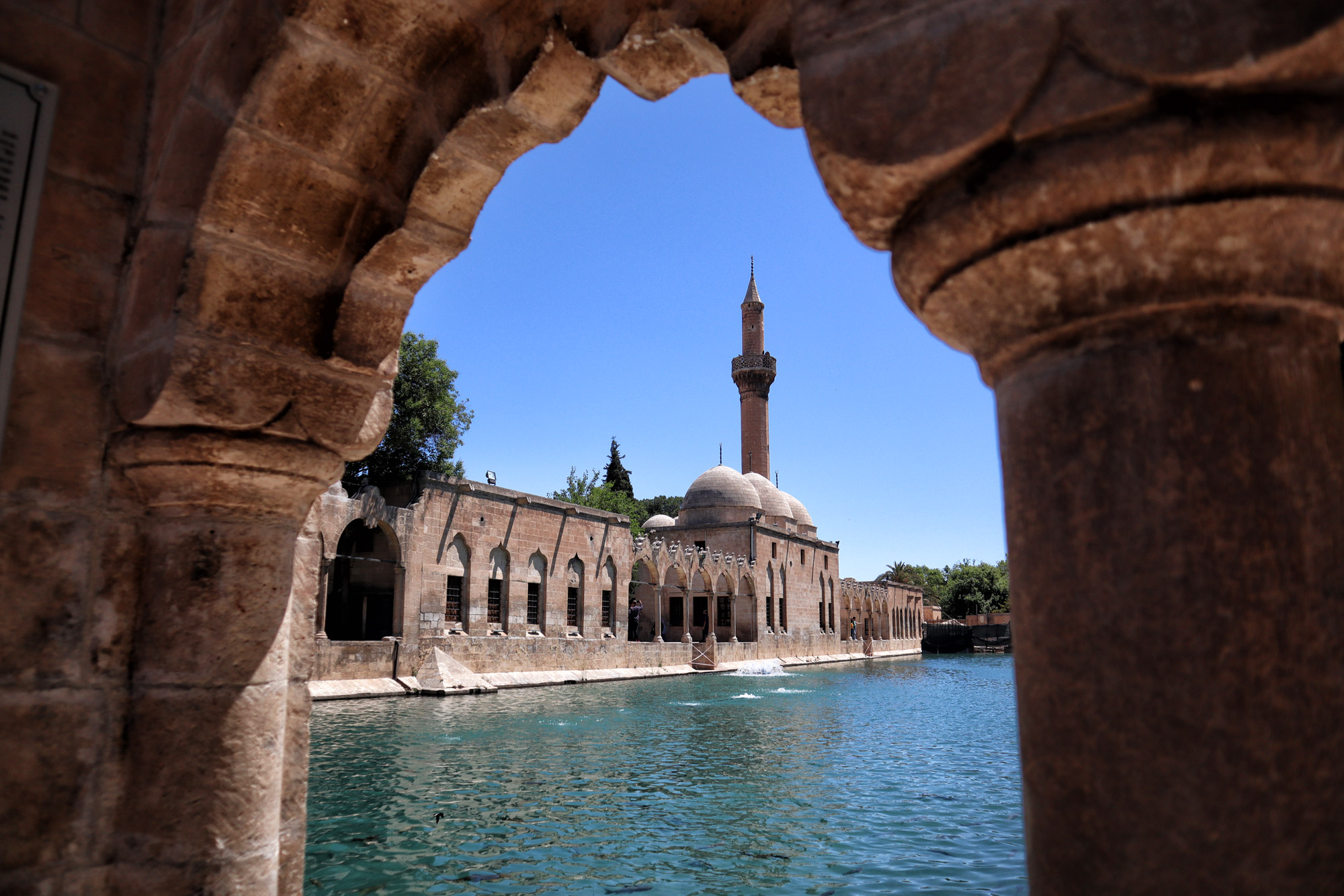 Doen in Şanlıurfa - Balıklı göl