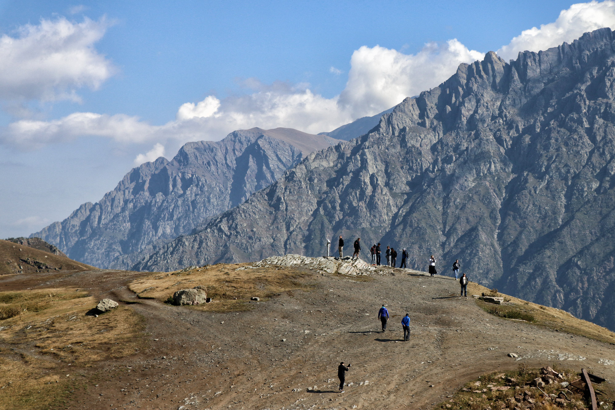 Wandelen in Georgië - Kazbegi naar de Gergeti Trinity Church