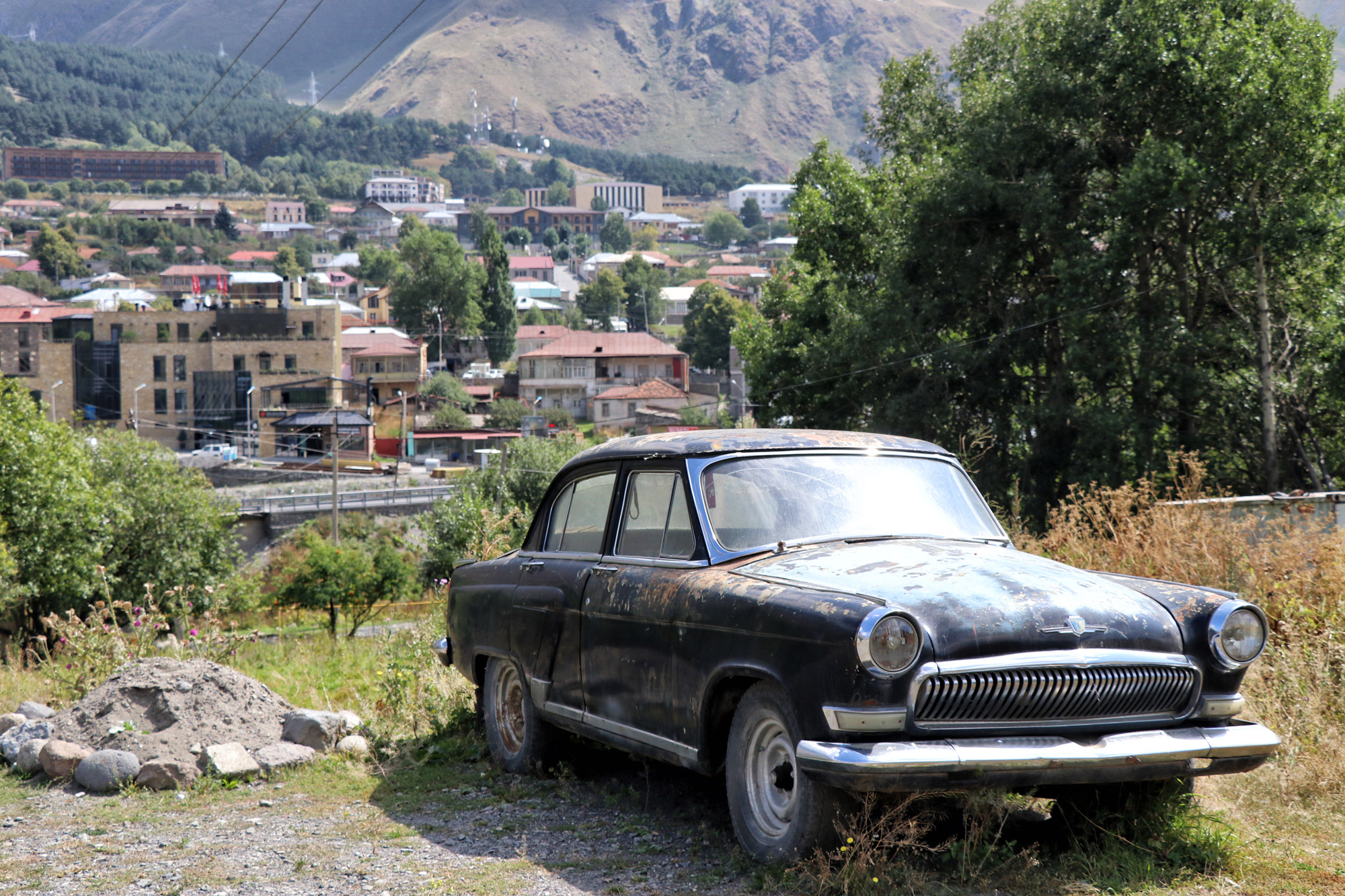 Wandelen in Georgië - Kazbegi naar de Gergeti Trinity Church