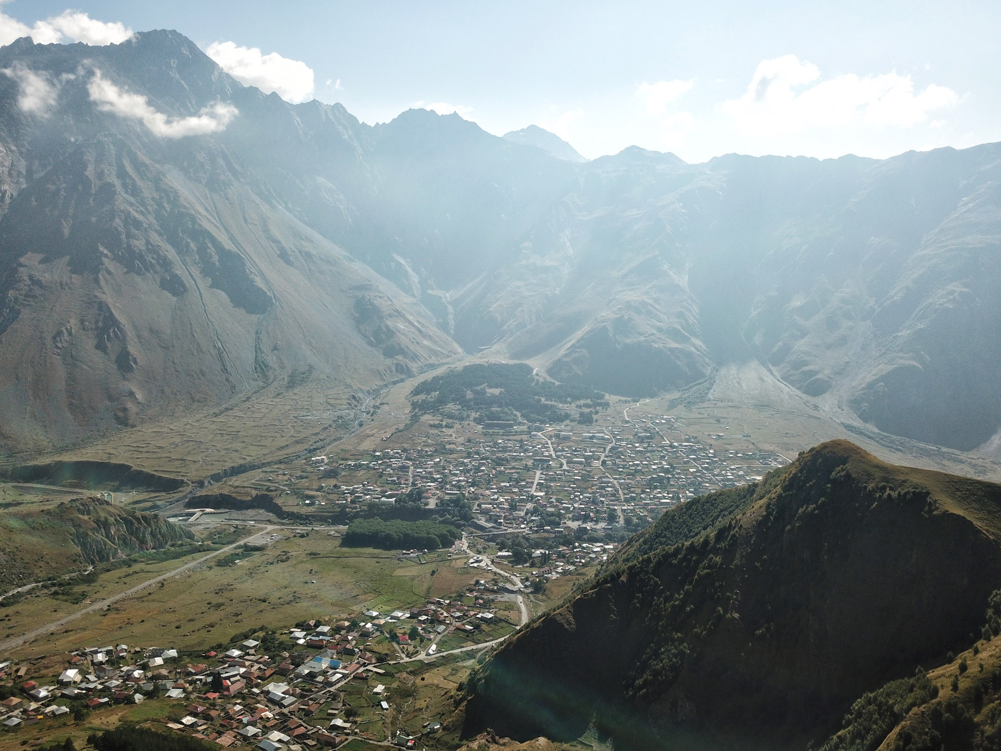 Wandelen in Georgië - Kazbegi naar de Gergeti Trinity Church