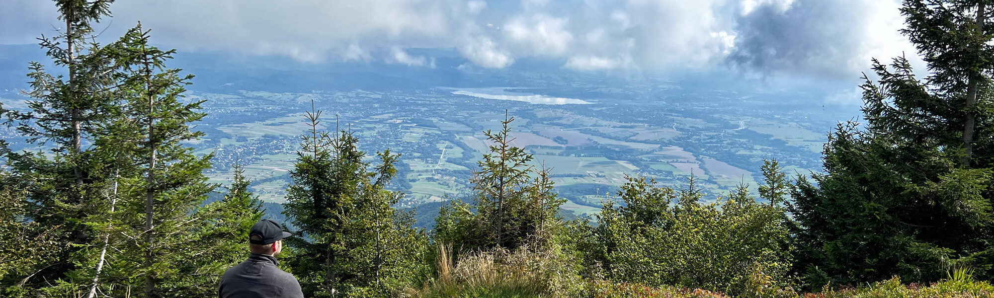 Silezië, Polen - Skrzyczne, Beskidengebergte