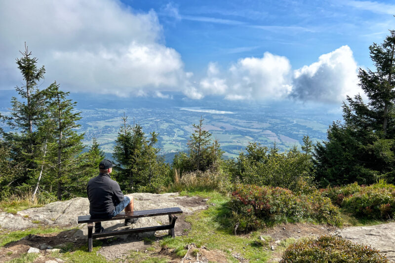 Silezië, Polen - Skrzyczne, Beskidengebergte