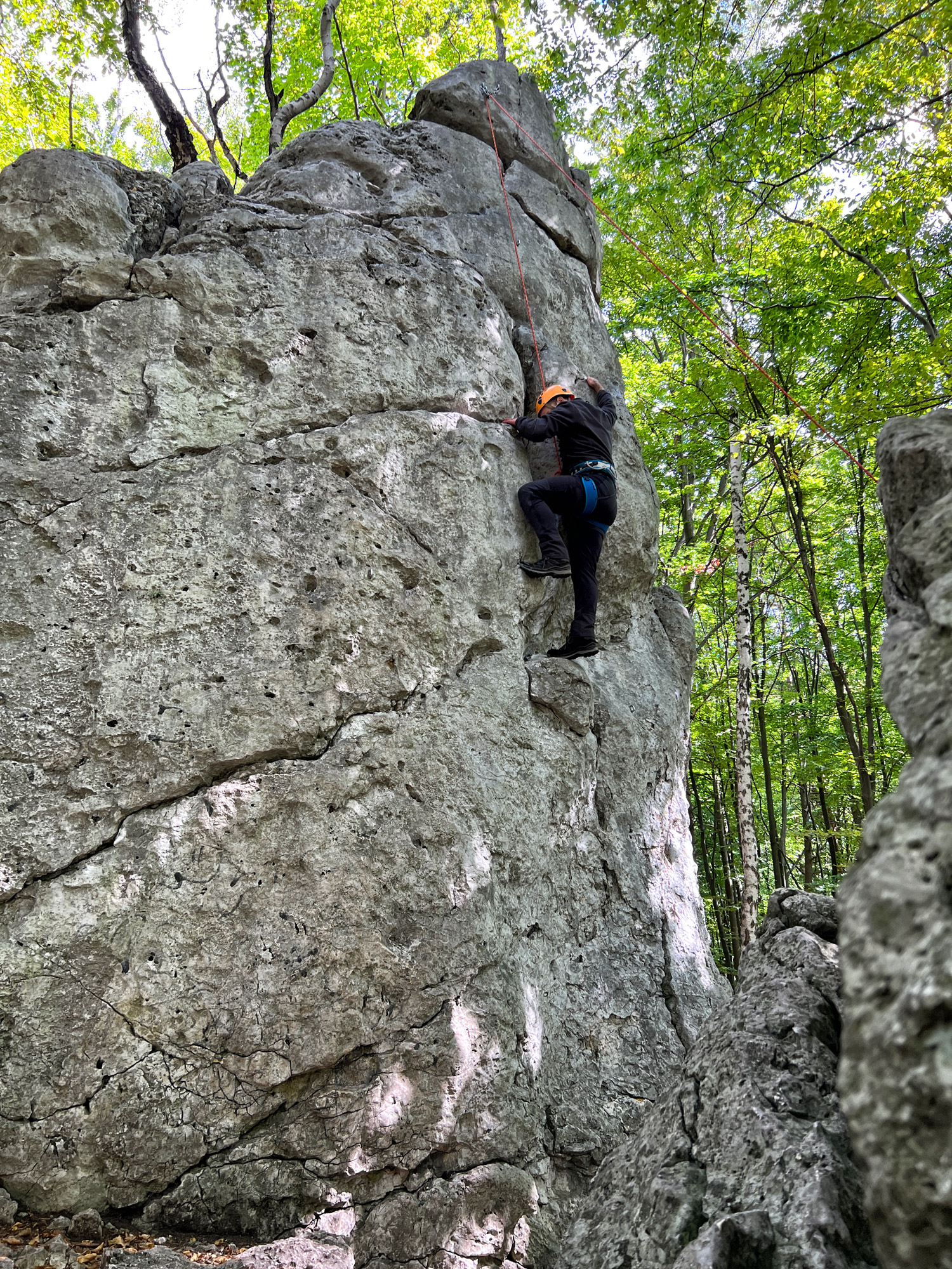 Silezië, Polen - Klimmen in de Poolse Jura