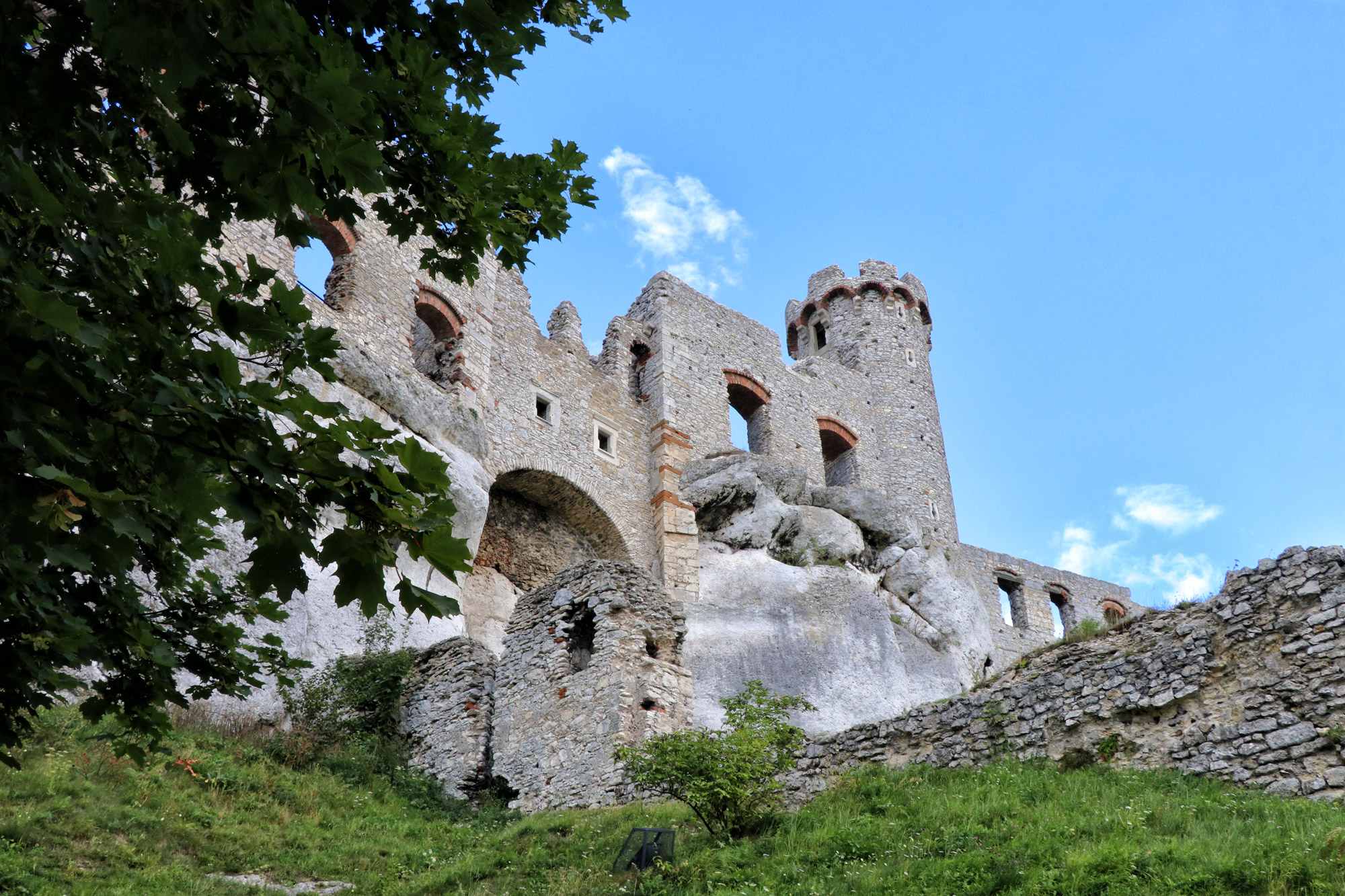 Silezië, Polen - Zamek Ogrodzieniec