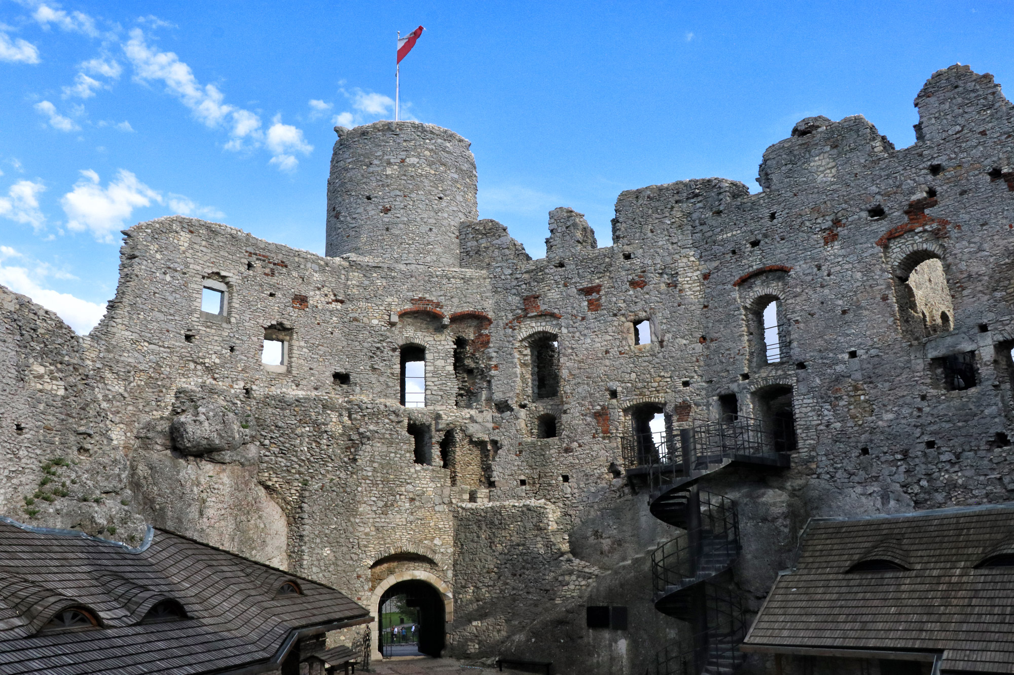 Silezië, Polen - Zamek Ogrodzieniec