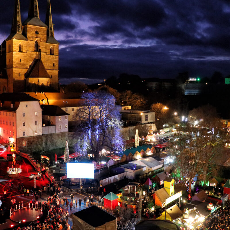 Kerstmarkt van Erfurt