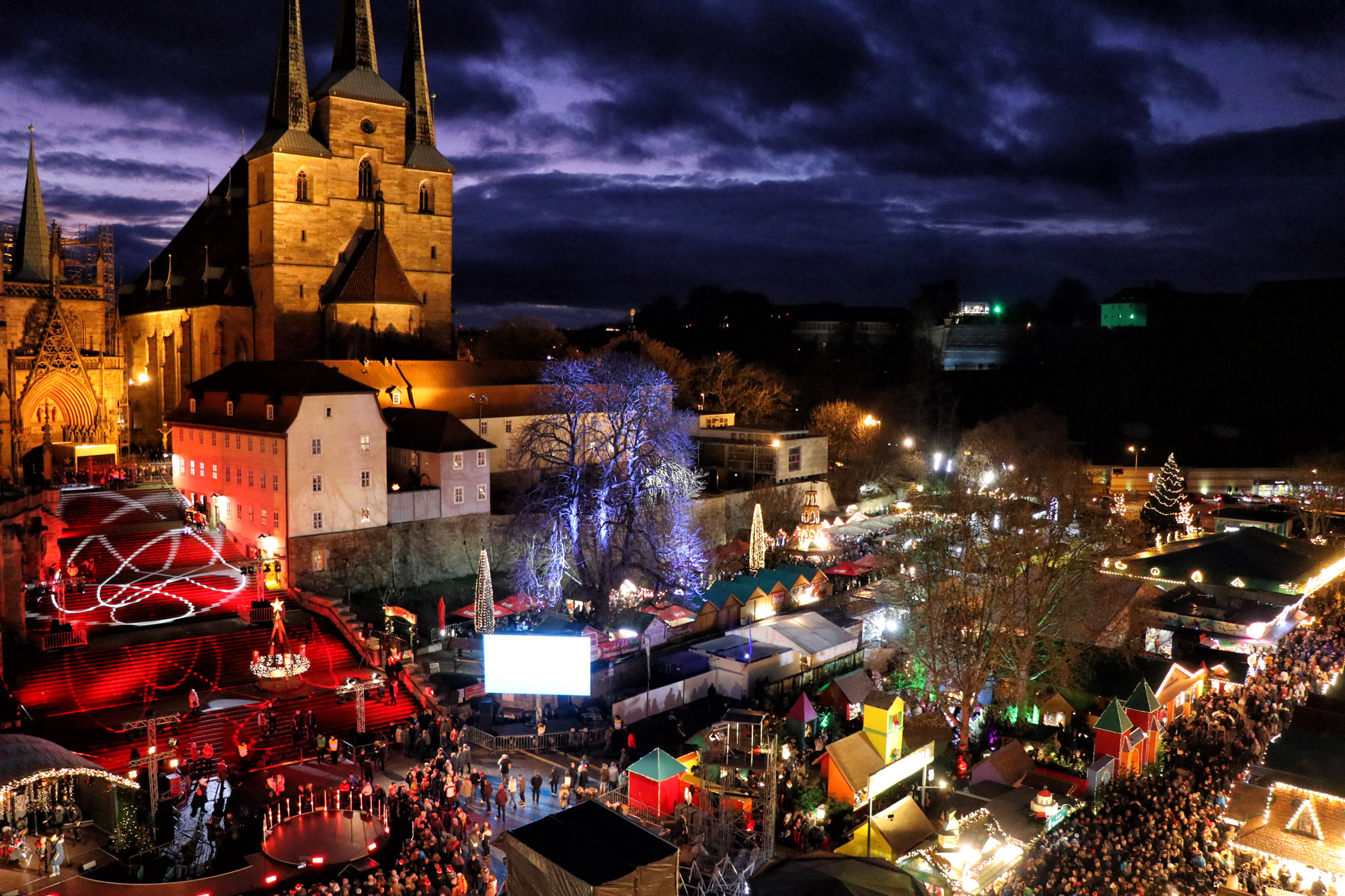 Kerstmarkt van Erfurt