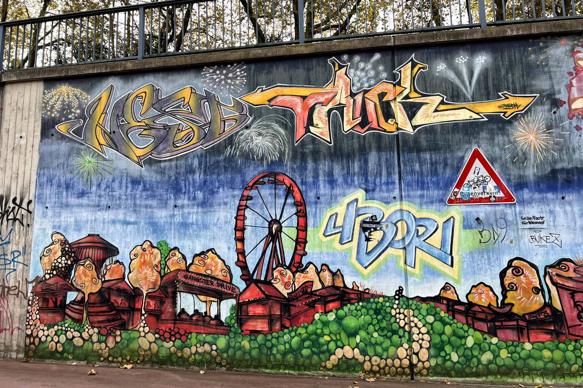 Streetart in Paderborn - 'Paderborn und seine Graffitis'