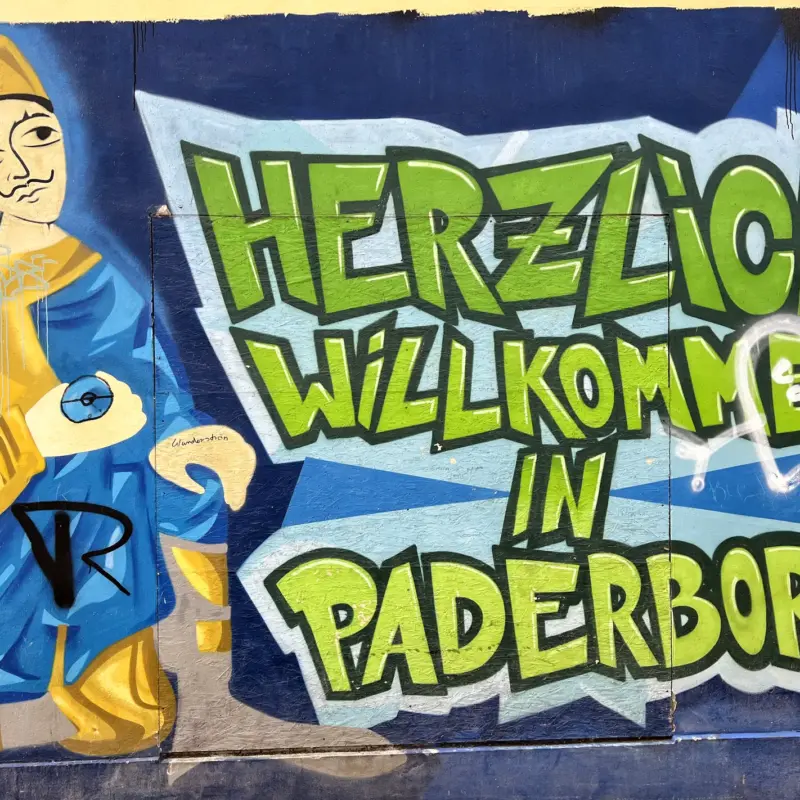 Streetart in Paderborn - 'Paderborn und seine Graffitis'