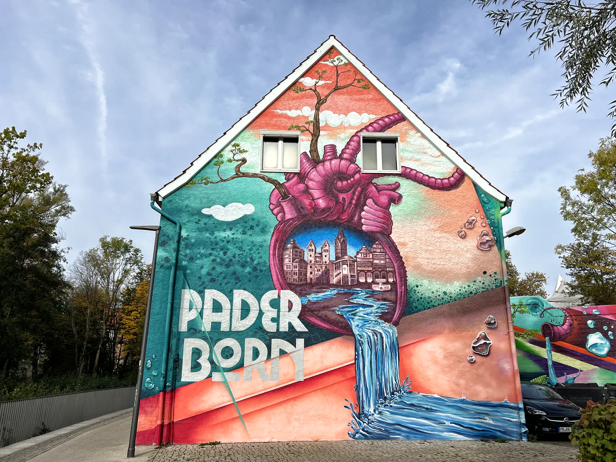 Streetart in Paderborn - 'Paderborn und seine Graffitis'