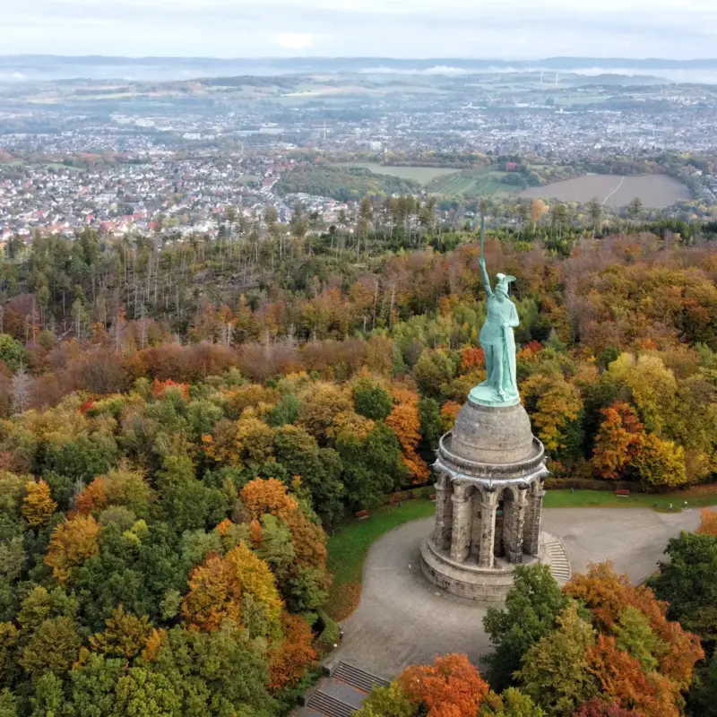 Teutoburger Wald - Hermannsdenkmal