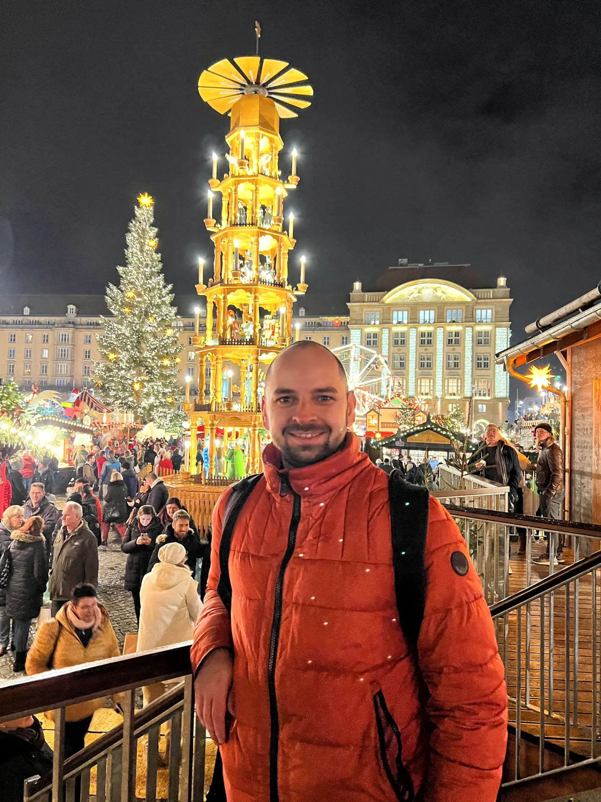 Kerstmarkten van Dresden