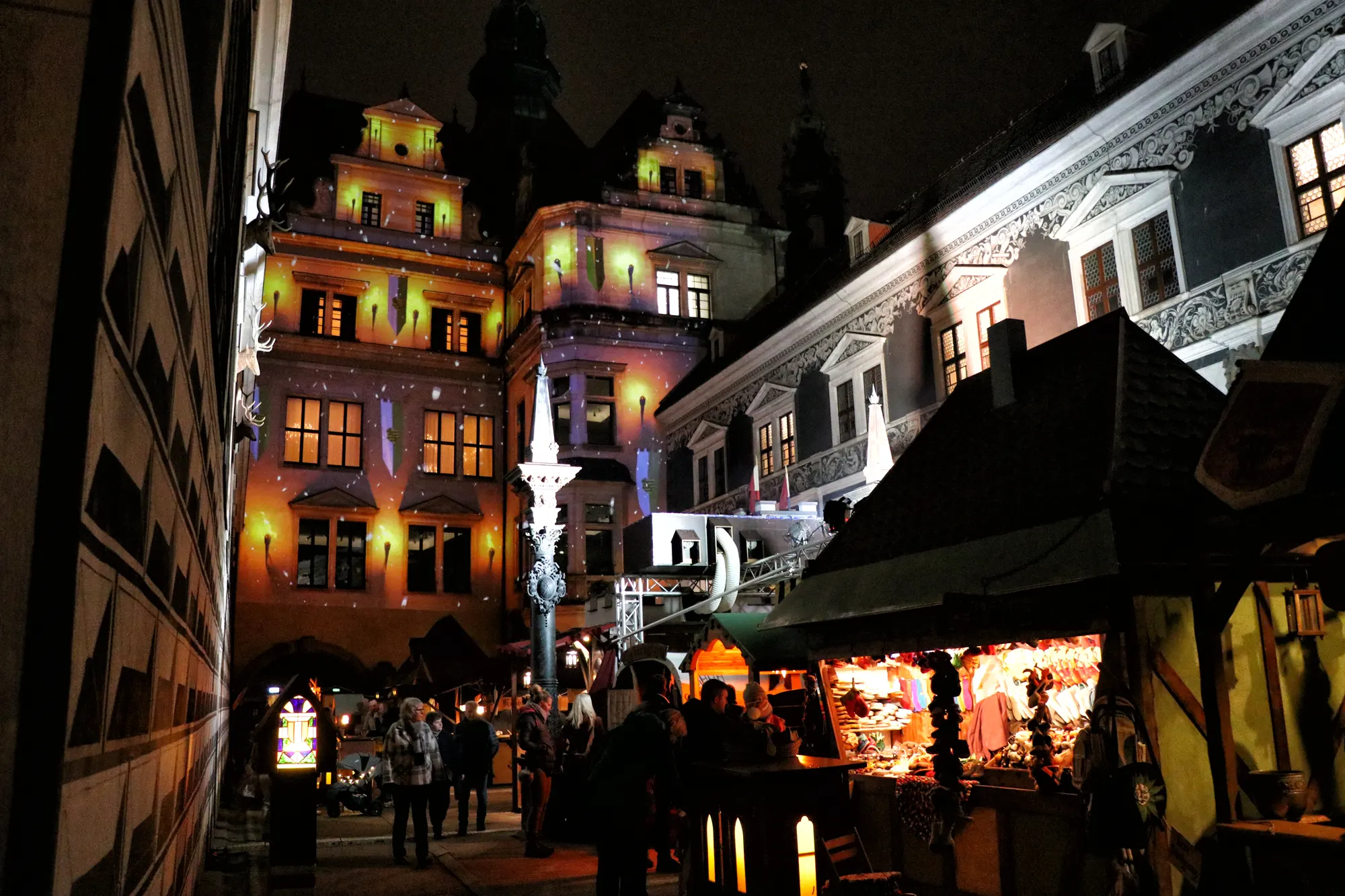 Kerstmarkt Dresden - Mittelalter-Weihnachtsmarkt im Stallhof