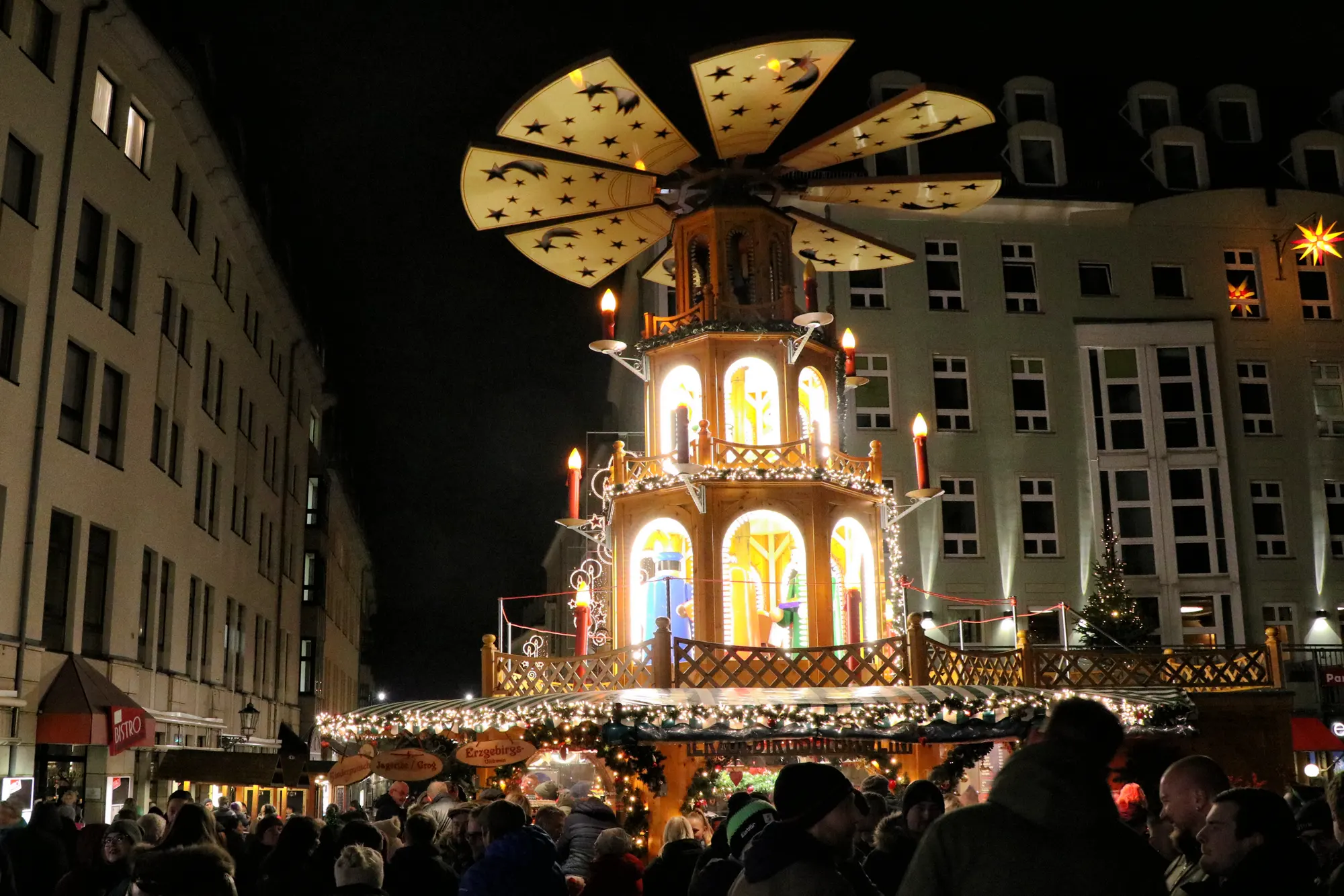 Kerstmarkt Dresden - Weihnachtsmarkt an der Frauenkirche