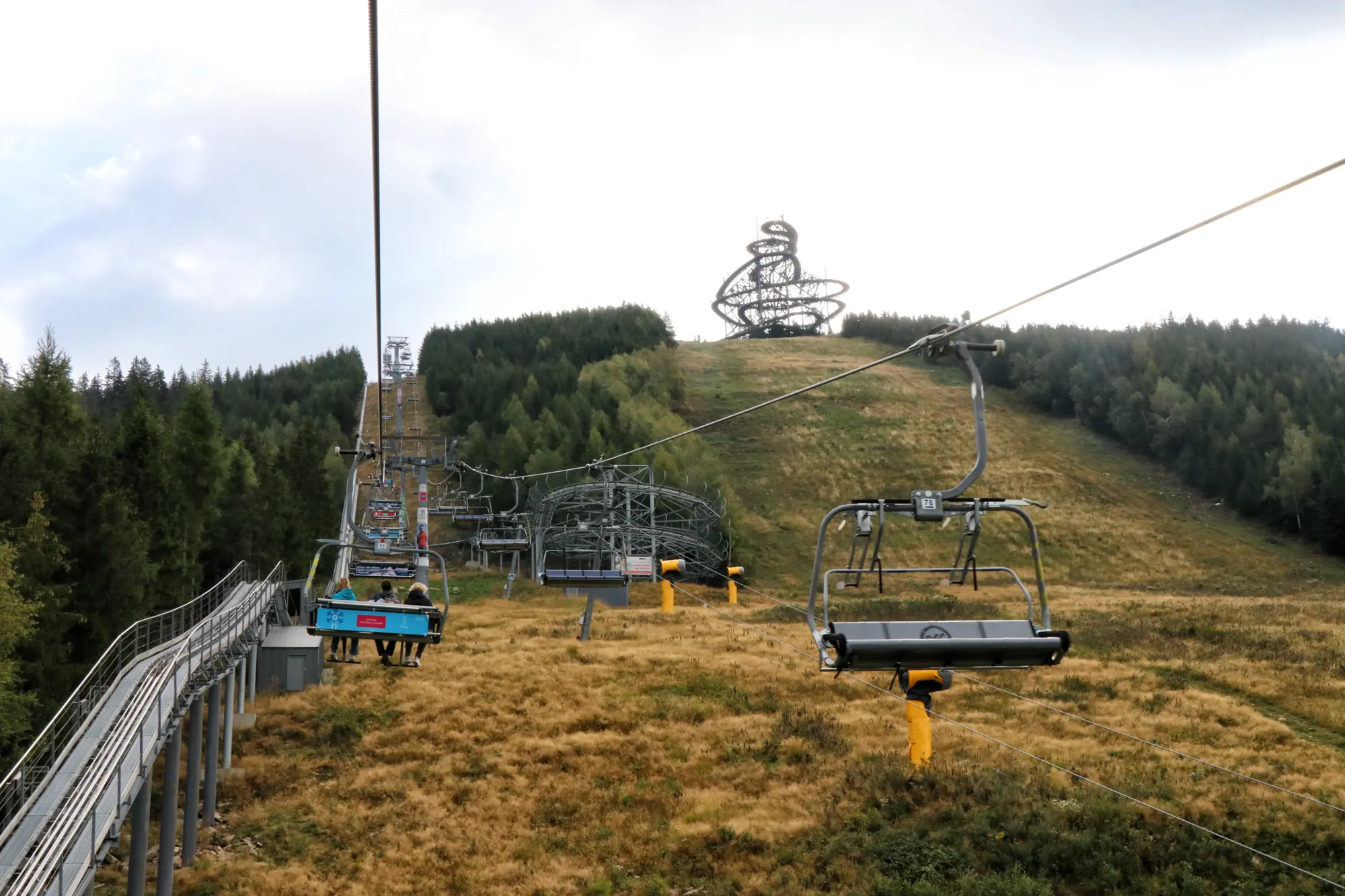 Dolní Morava, Tsjechië - Skilift