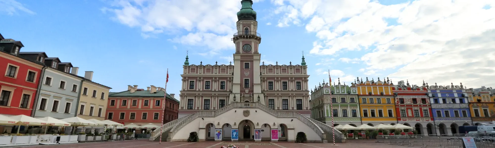 Zamość, Polen - Grote Markt