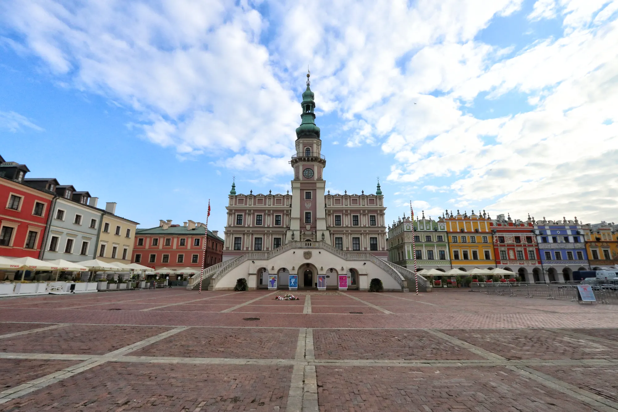 Zamość, Polen - Grote Markt