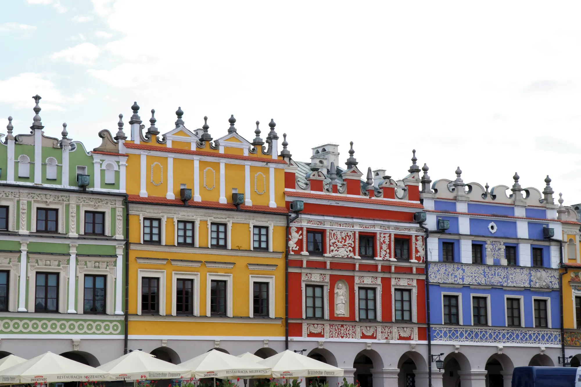 Zamość, Polen - Grote Markt