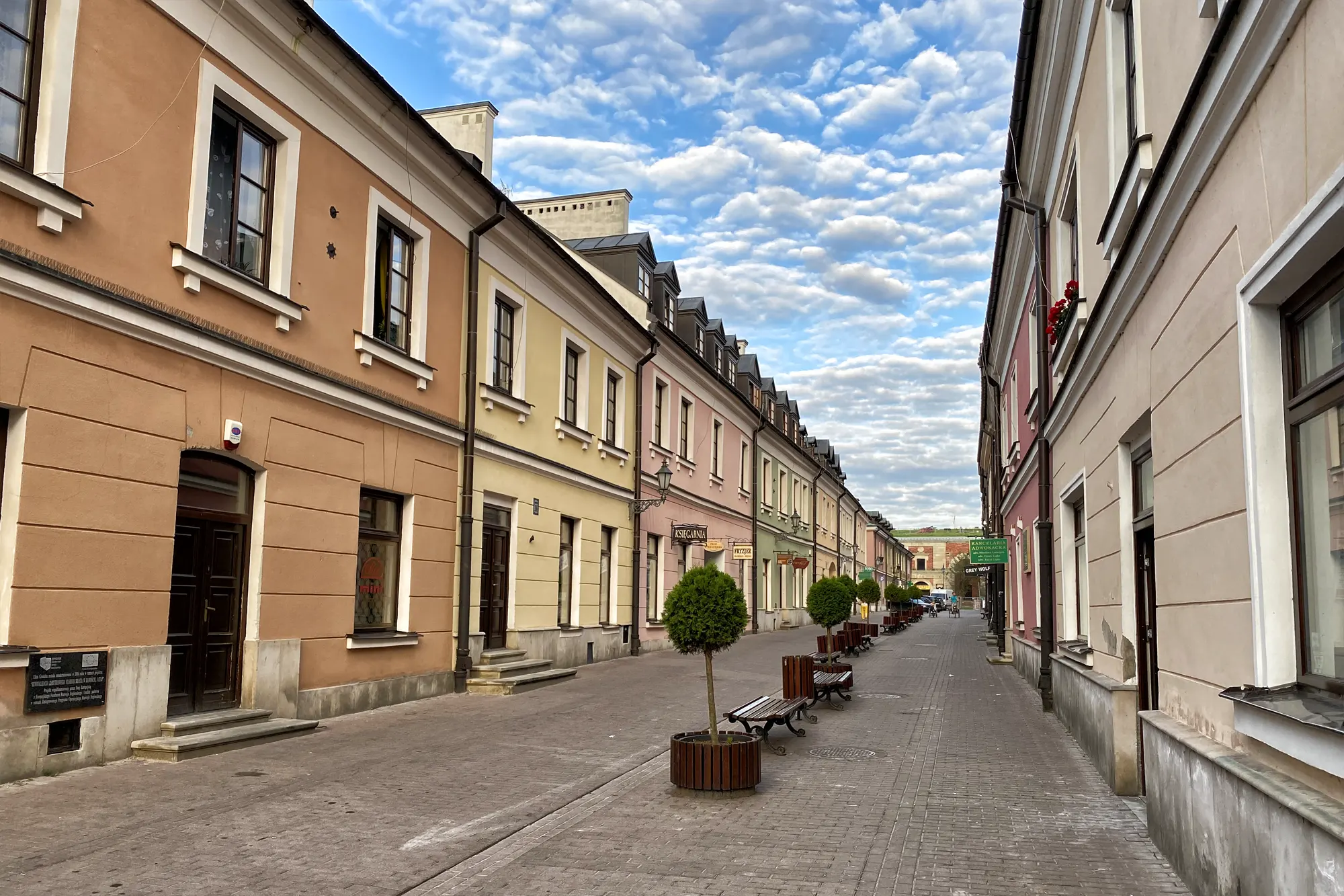 Zamość, Polen - Straatjes