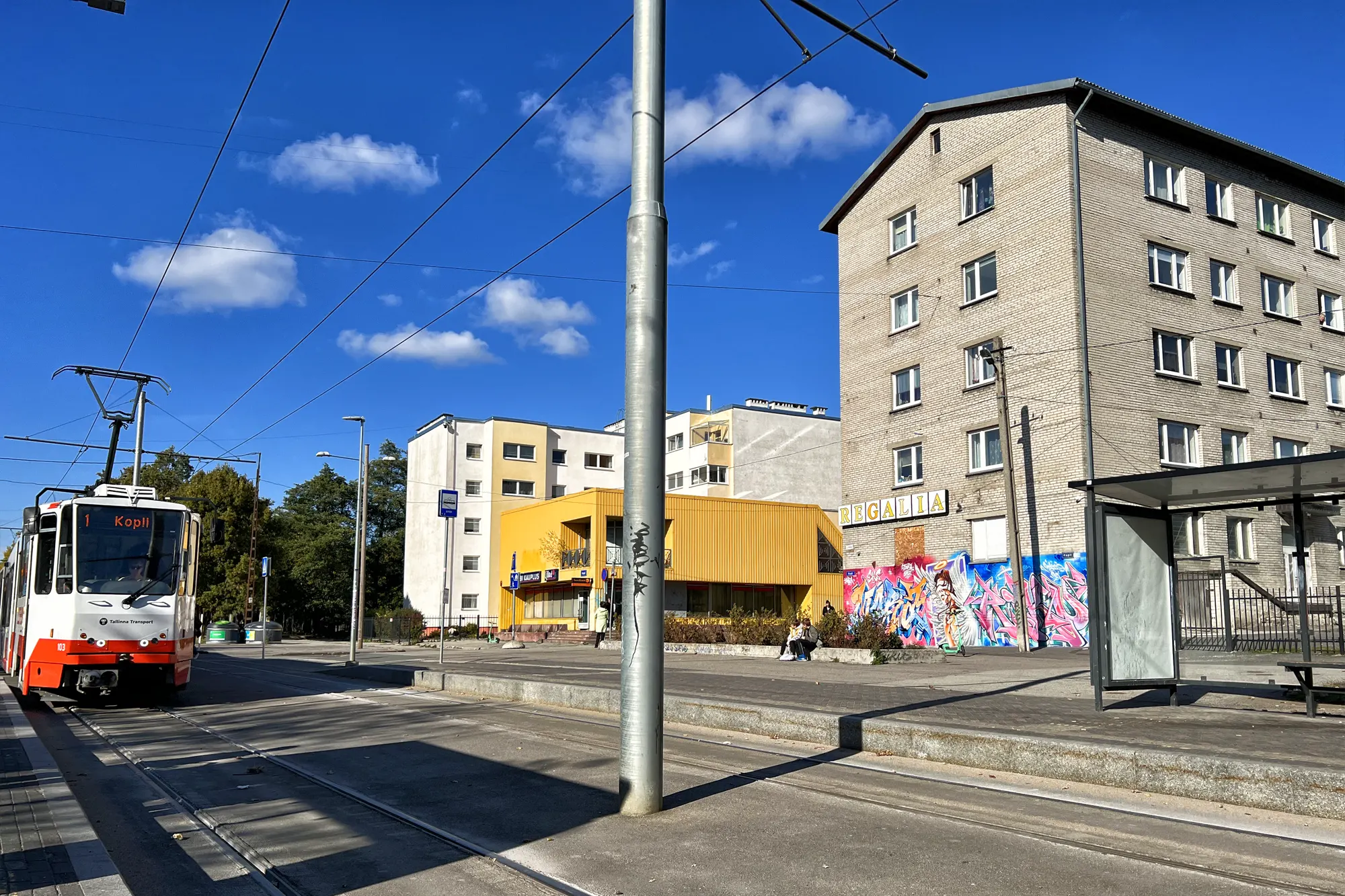 Kopli, Tallinn - Openbaar vervoer