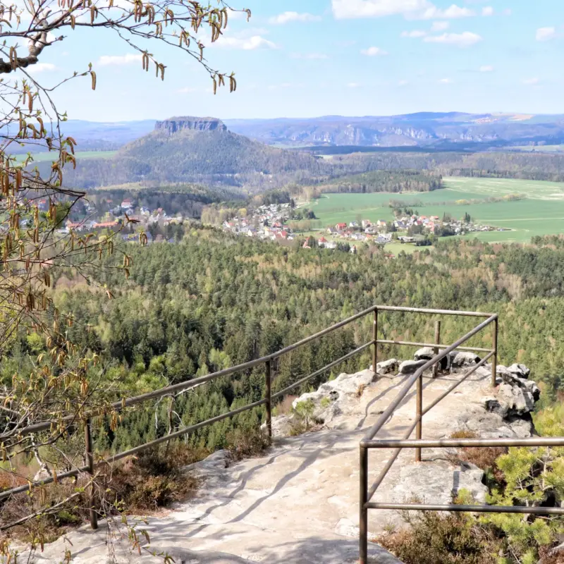 Malerweg Etappe 6 - Papststein