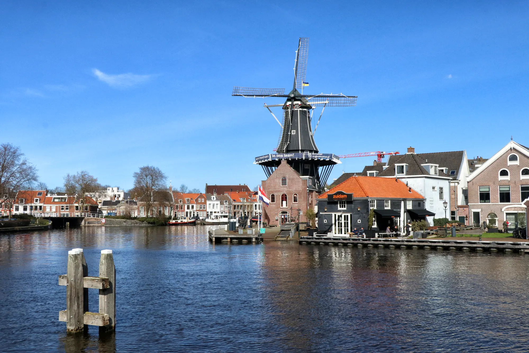 Molen de Adriaan - Haarlem, Nederland