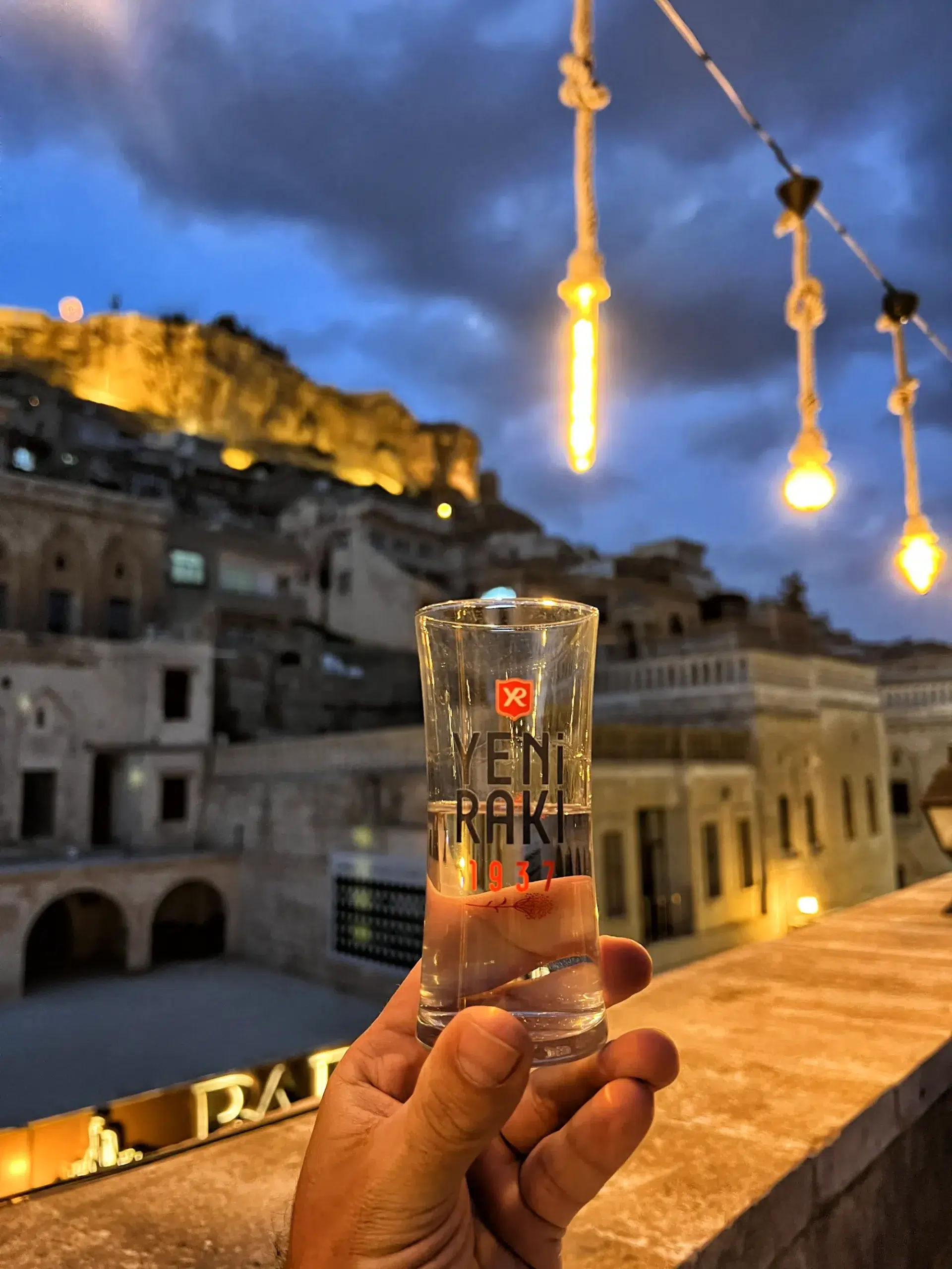 Mardin, Turkije - Tac Mahall teras