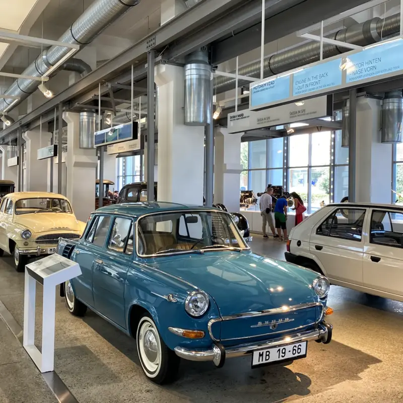 Škoda Museum in Mladá Boleslav