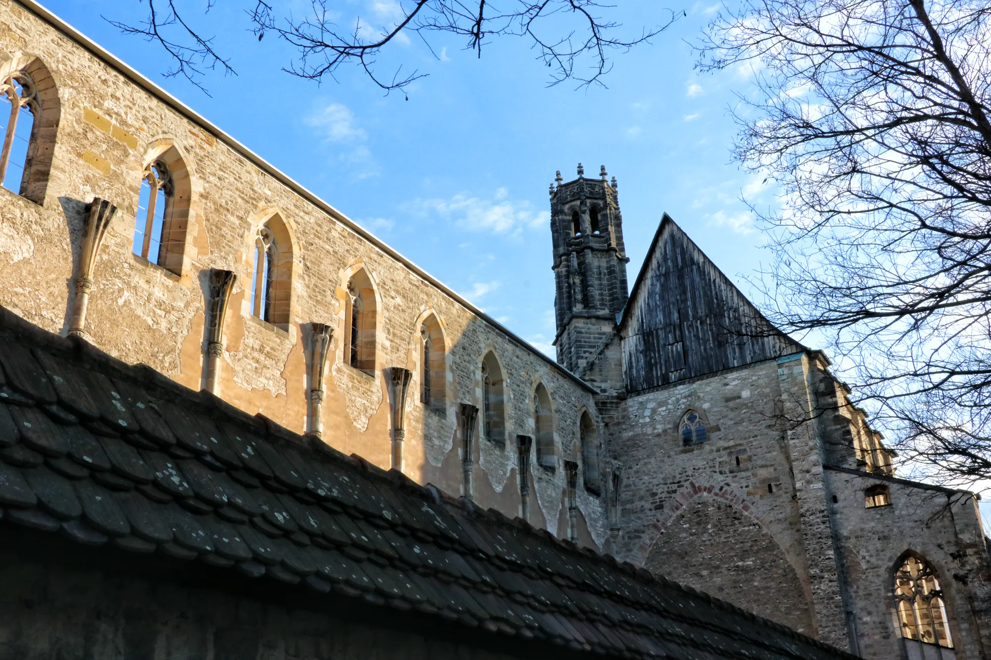 Barfusskirche - Erfurt, Duitsland