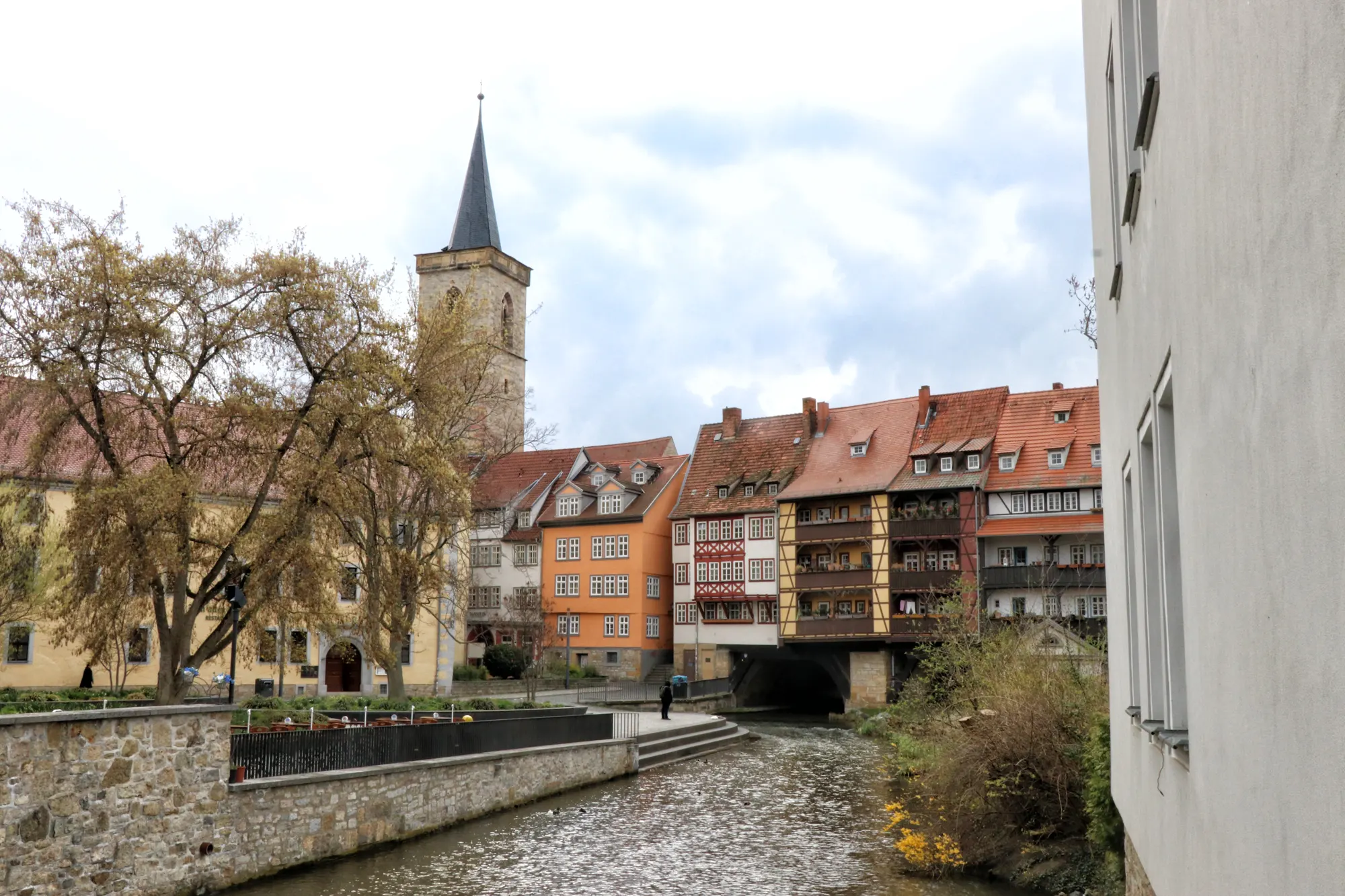 Krämerbrücke - Erfurt, Duitsland