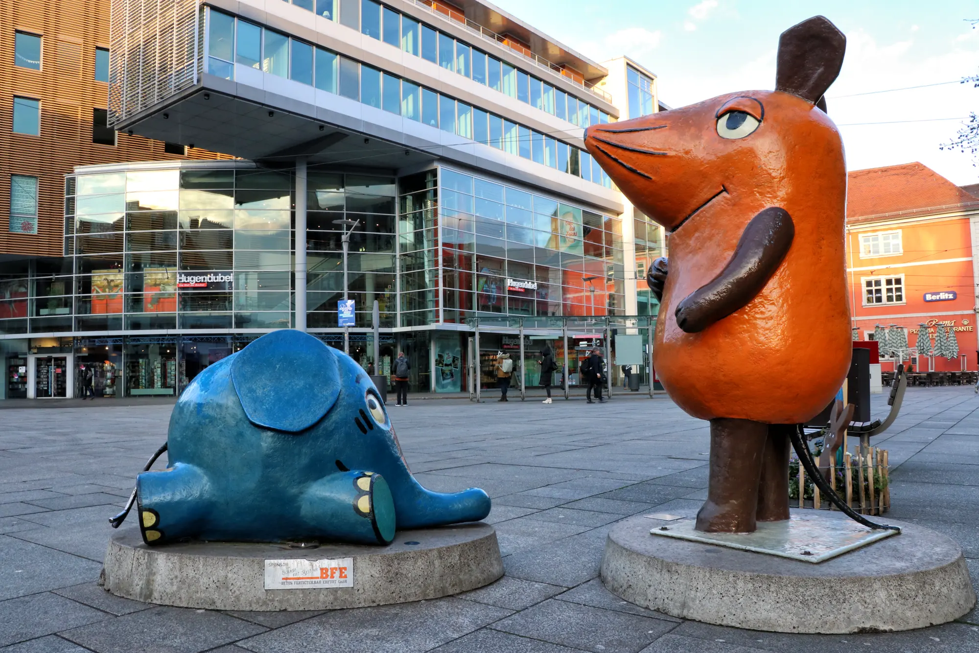 Maus und Elefant - Erfurt, Duitsland