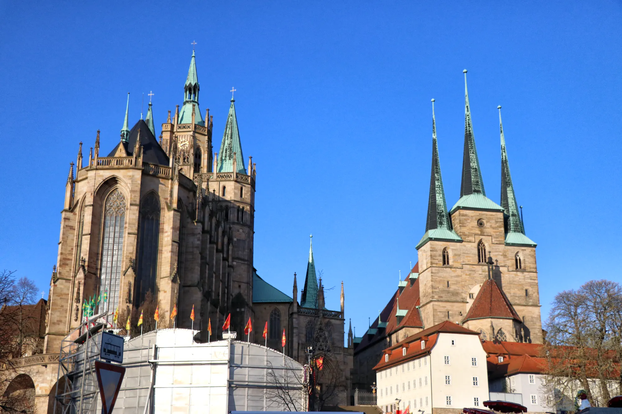 St. Marien Dom & St. Severikirche - Erfurt, Duitsland