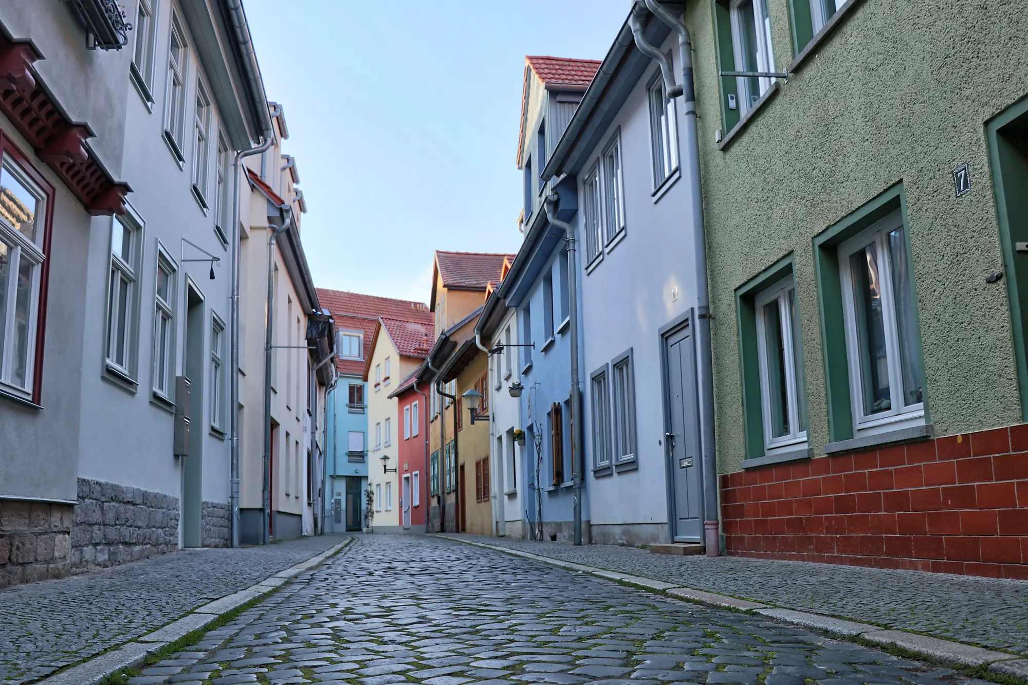 Straatjes - Erfurt, Duitsland