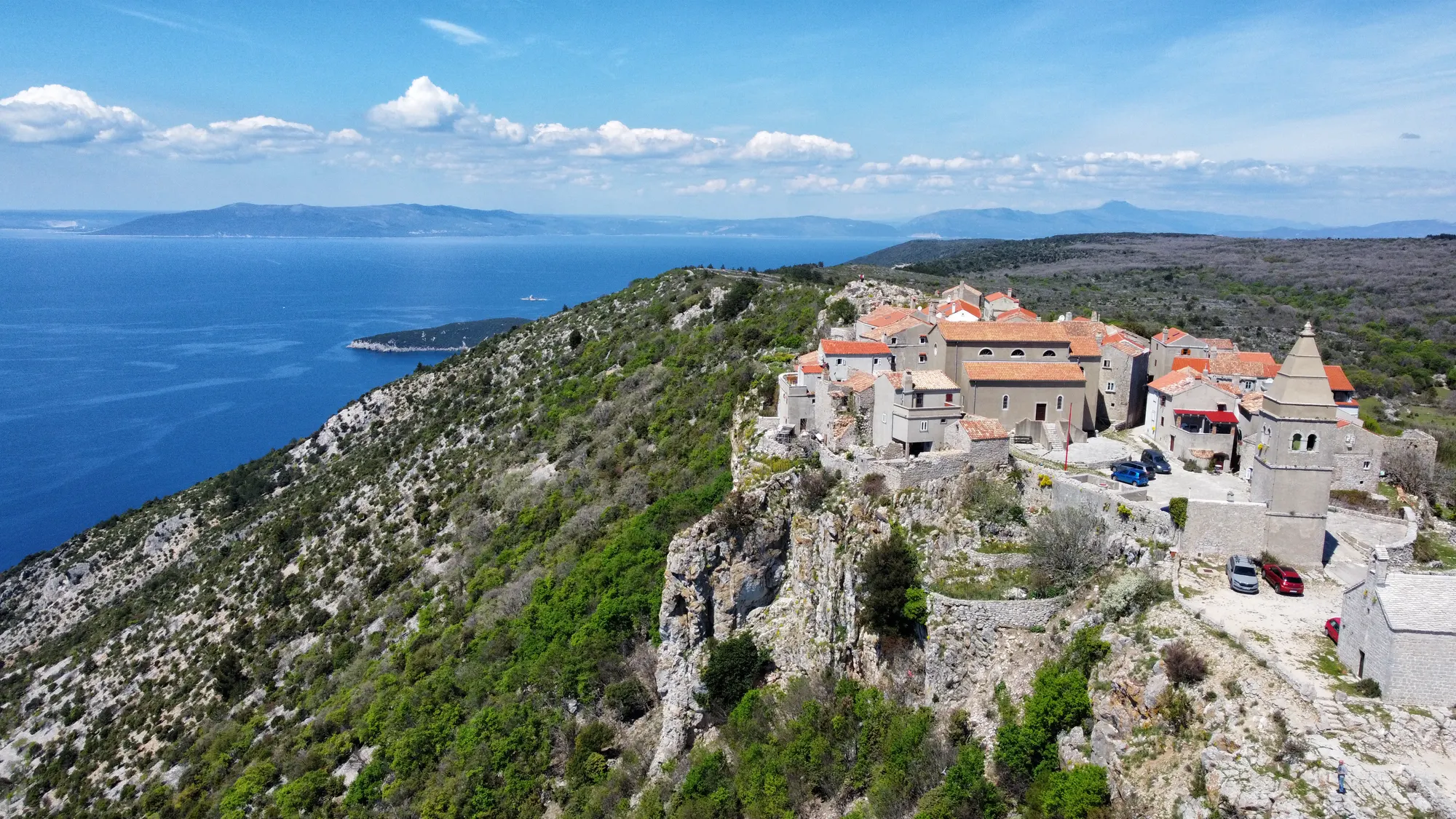 Lubenice, Kvarner Baai - Kroatië