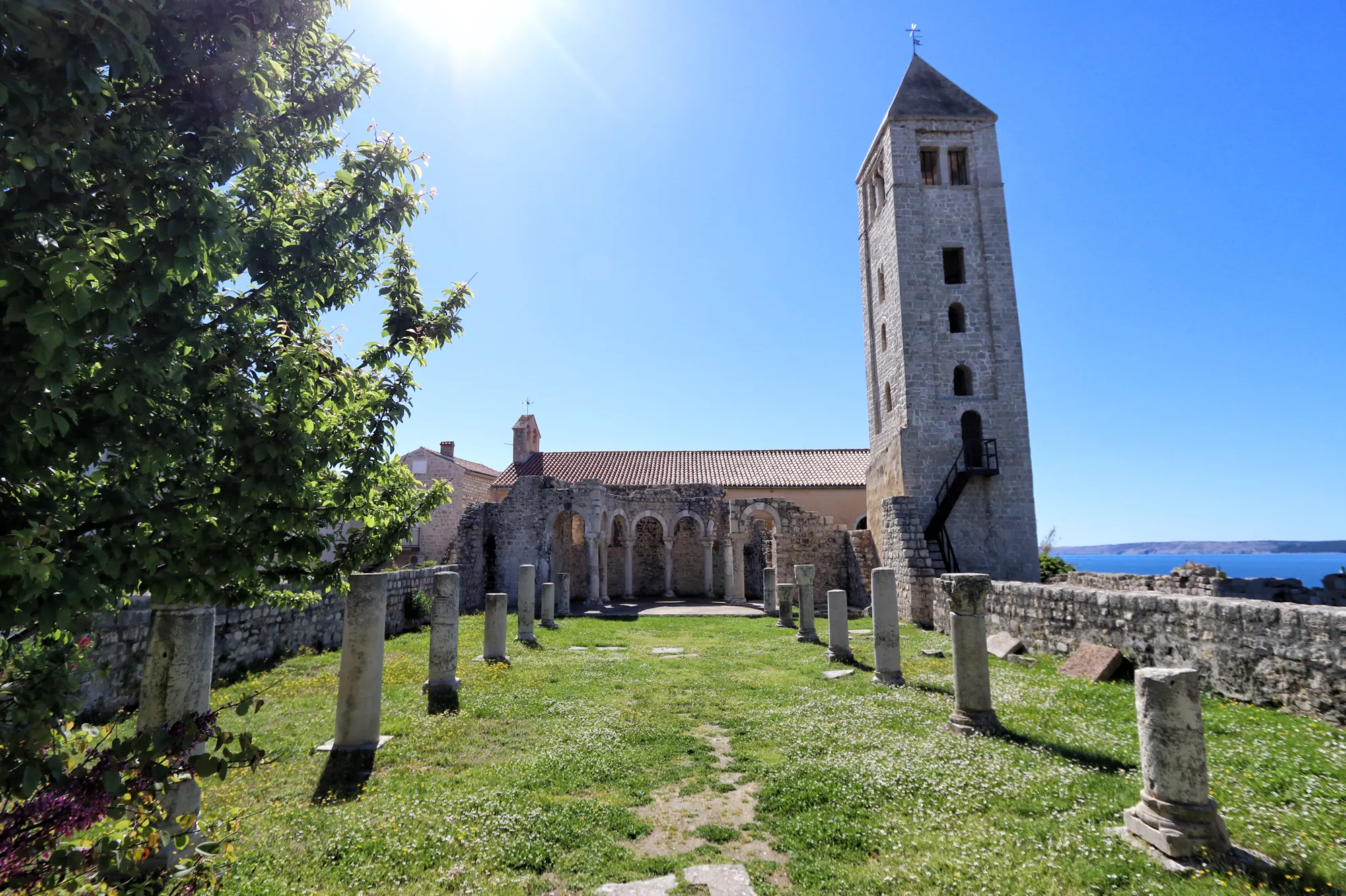 Rab stad, Kvarner Baai - Kroatië