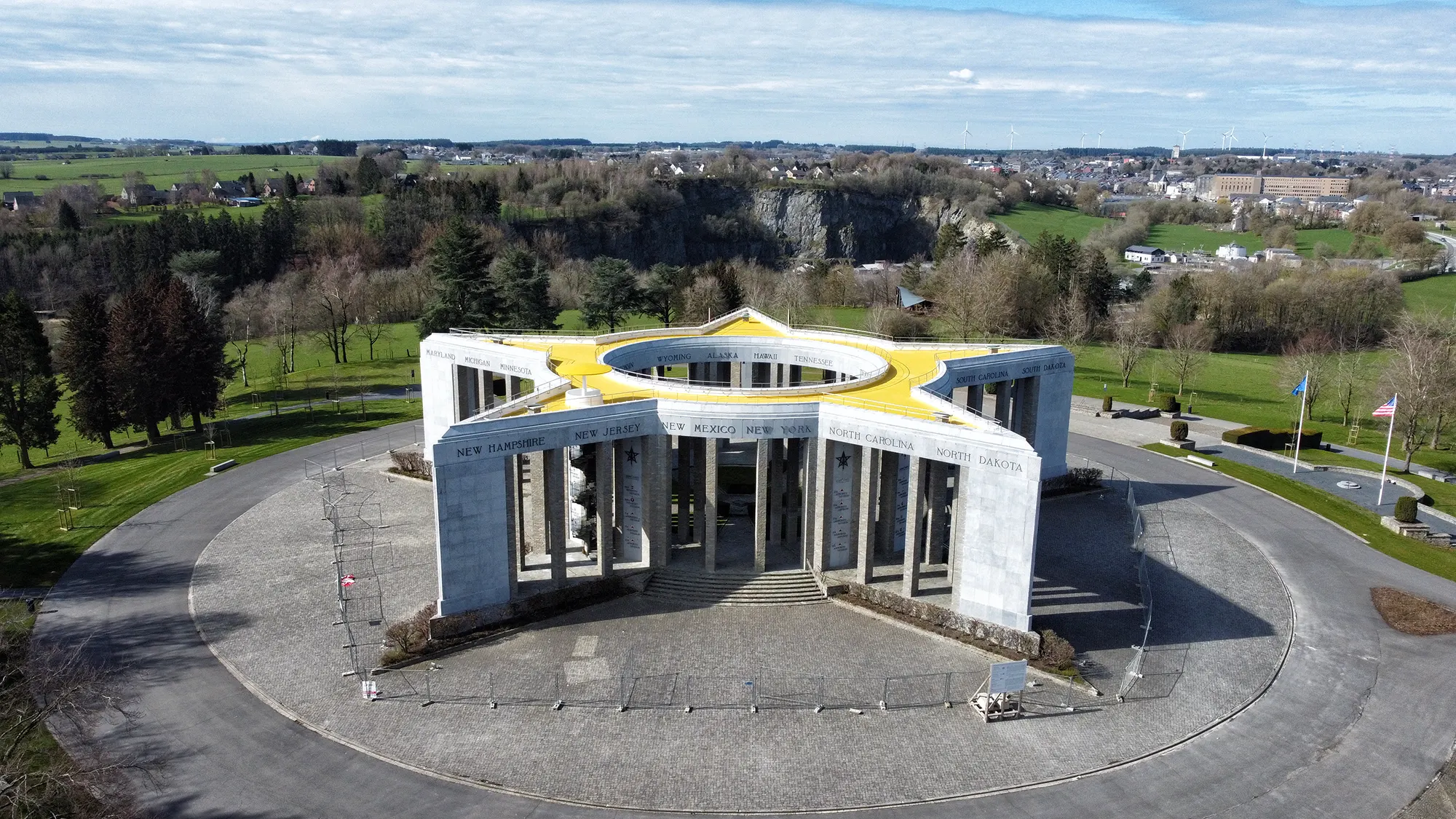 Bastogne, België - Mardasson Memorial