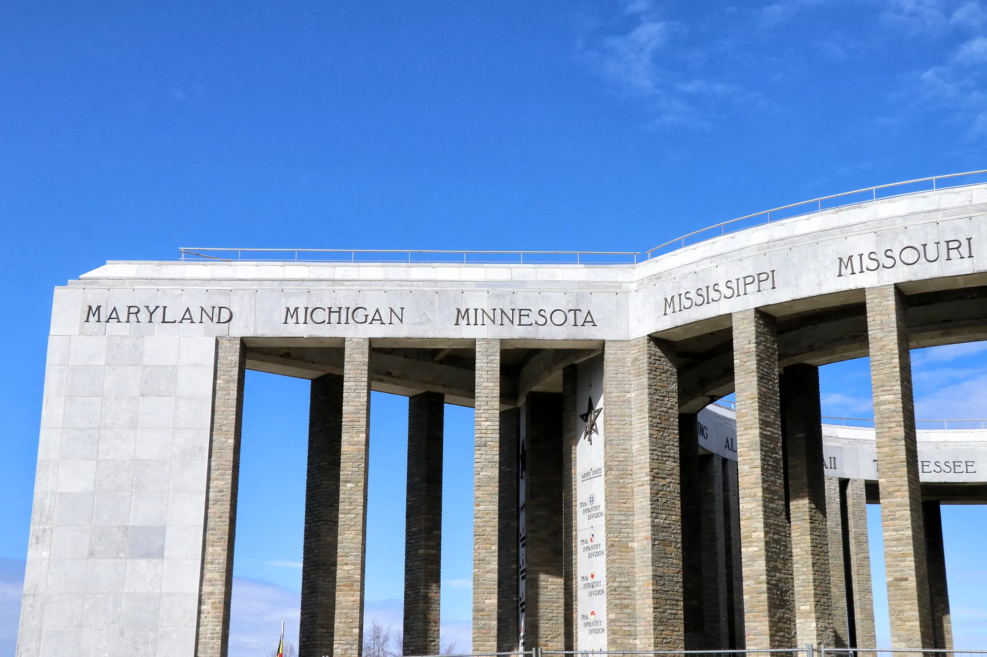 Bastogne, België - Mardasson Memorial