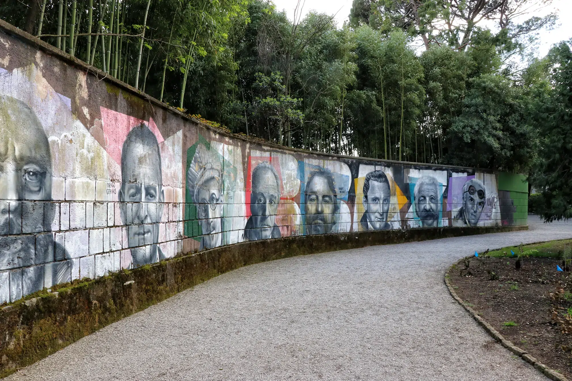 Opatija, Kroatië - Wall of Fame in Angiolina Park