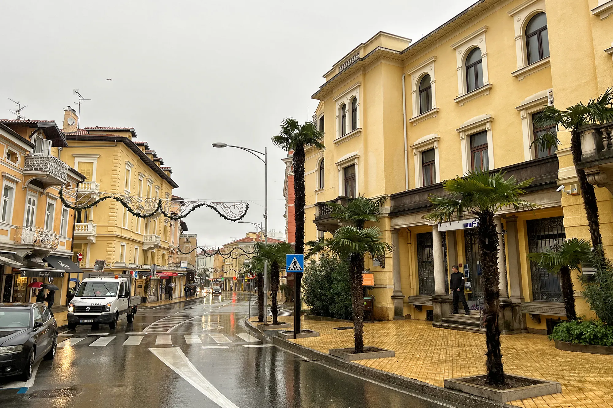 Opatija, Kroatië - Centrum van Opatija