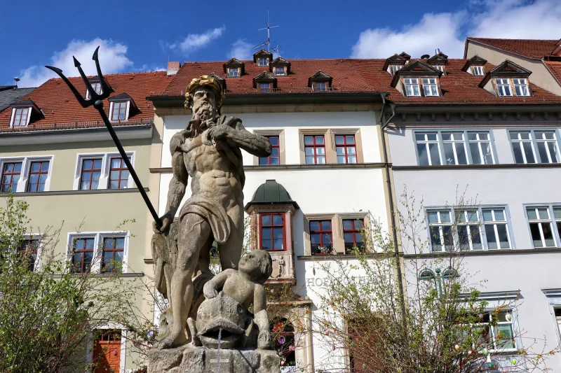 Weimar, Duitsland - Markt