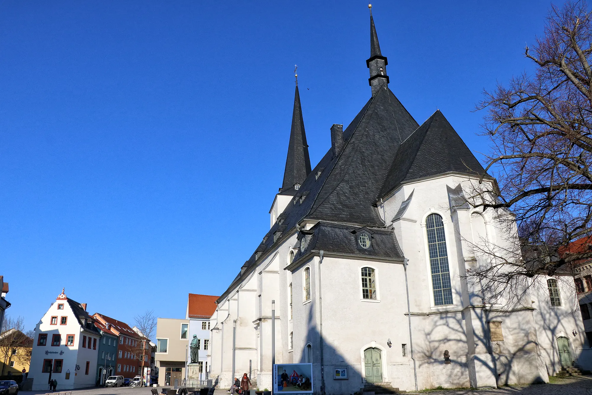 Weimar, Duitsland - Petrus en Paulus kerk