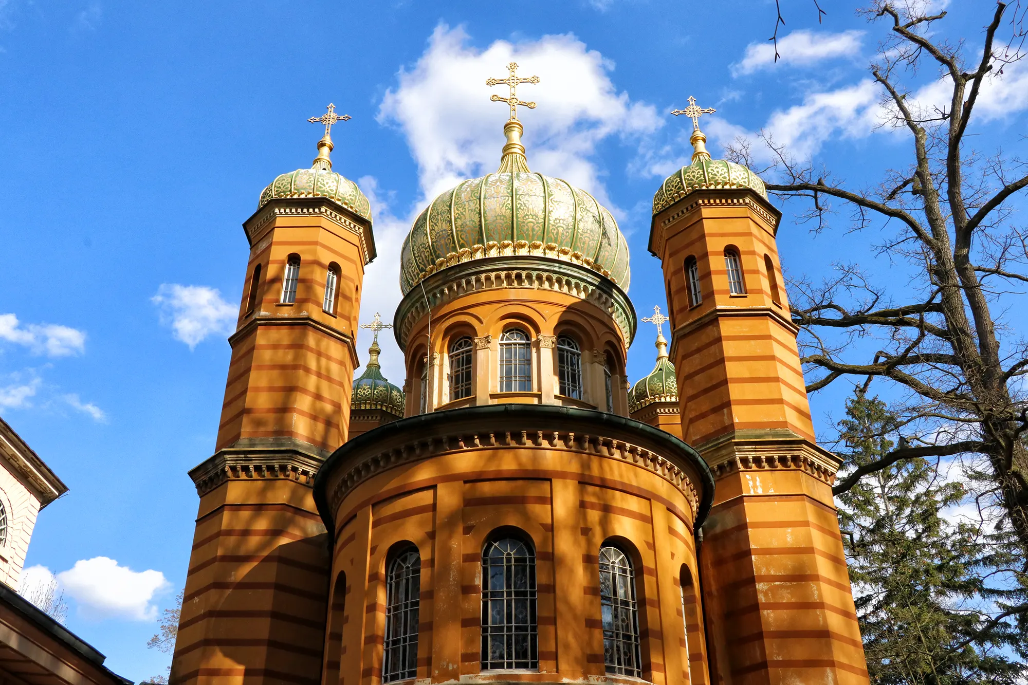 Weimar, Duitsland - Russische Orthodoxe Koepel