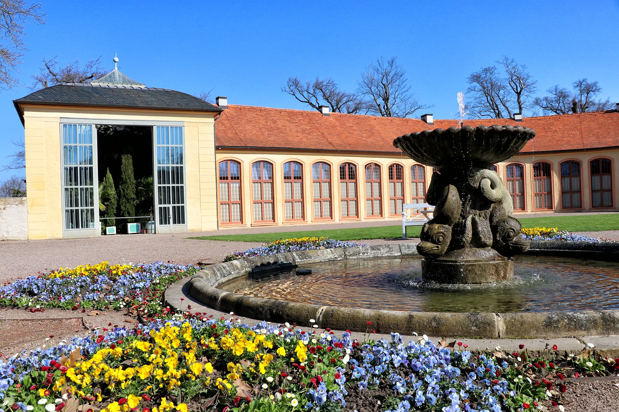 Weimar, Duitsland - Slot Belvedere