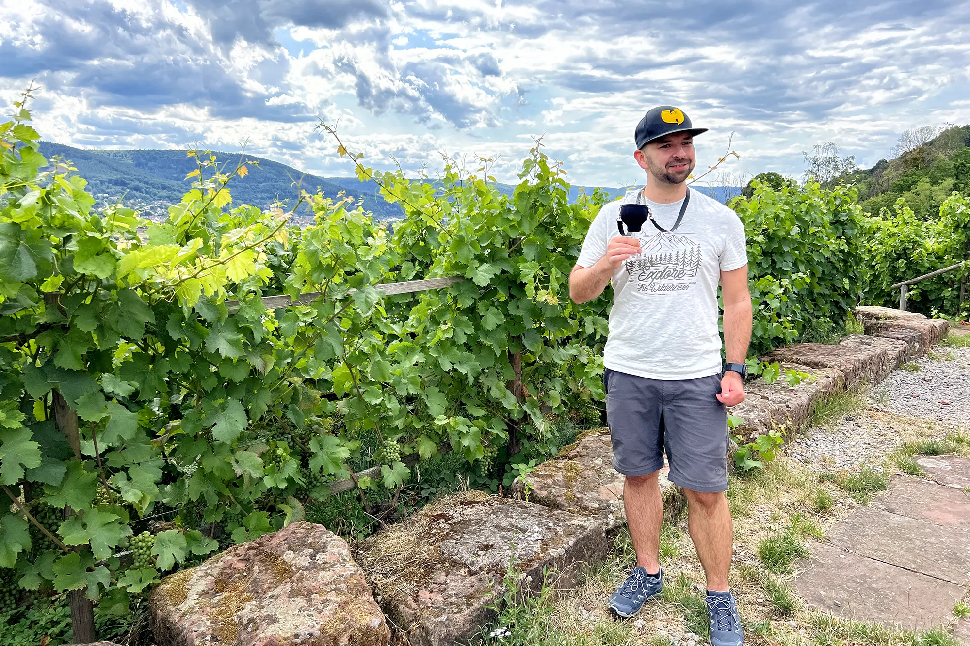 Fränkischer Rotwein Wanderweg, Churfranken, Duitsland